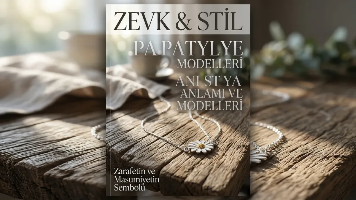 Papatya Kolye Anlamı ve Modelleri: Zarafetin ve Masumiyetin Sembolü