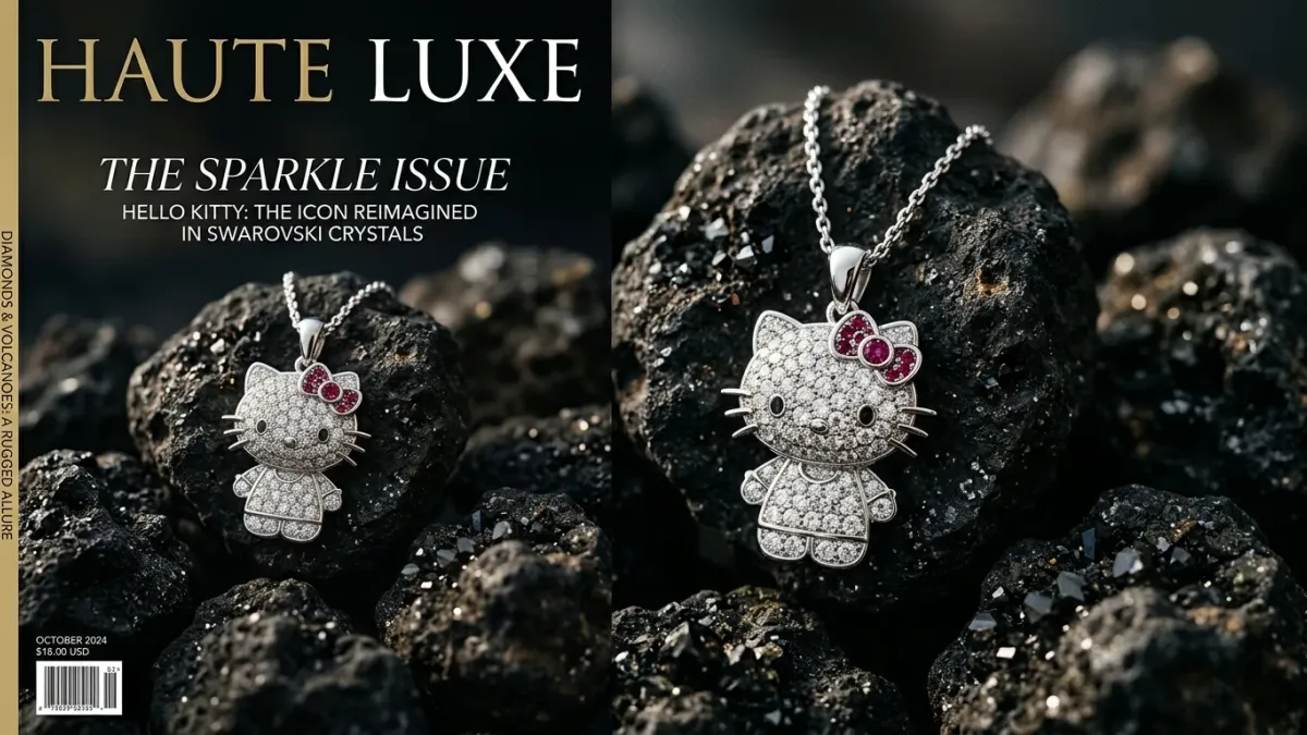 Swarovski Hello Kitty Kolye: Şıklık ve Sevimlilik Bir Arada